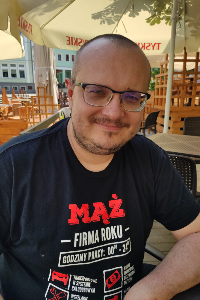 Krzysztof Horodeński, programista i architekt systemów AI w projekcie konsultacji społecznych HUS